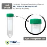 50ml Sterile Centrifuge Tubes with PP Racks