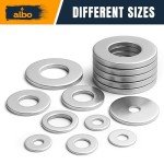 Stainless Steel Fender Washers Assortment Kit - 250 Pcs