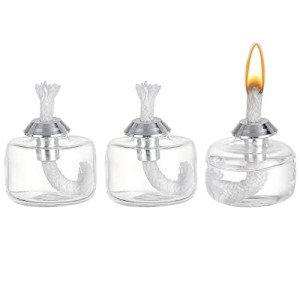 CHGCRAFT 3 Sets 8ml Glass Alcohol Burners