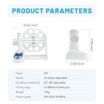 3D Tube Rotator 10-40RPM for Lab Sample Mixing