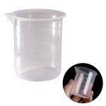 200ml Plastic Graduated Beaker - 3 Pack