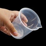 200ml Plastic Graduated Beaker - 3 Pack