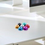 Shimeyao 7-Piece Metal Desk Caddy Holder Set