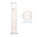 StonyLab 500 ml Borosilicate Glass Graduated Cylinder