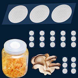 PTFE Filter Discs for Mushroom Cultivation (24pcs)