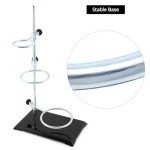 QWORK 2-Pack Lab Support Stand Metalware Set