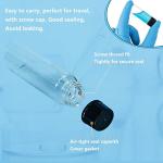 20 PCS 4ML Clear Glass Liquid Sample Vials