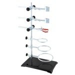 QWORK 2-Pack Lab Support Stand Metalware Set