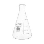EISCO 1000mL Borosilicate Glass Erlenmeyer Flask