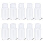 10 Pack 2 oz Airtight Lab Pill Bottles