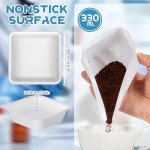 250 Pack of Anti-Static Weighing Boats, 330ml