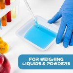 250 Pack of Anti-Static Weighing Boats, 330ml