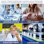 10 Pack 2 oz Airtight Lab Pill Bottles