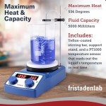 Fristaden Heavy Duty Magnetic Stirrer Hot Plate - 5L