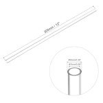 Clear Rigid Polycarbonate Tubing 7mm ID x 9mm OD