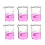 Labvida Heavy Duty Glass Beaker Set, 150ml, 6 pcs