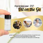 50 Pack 5ml Clear Glass Sample Vials with Caps