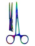 5.5" Straight Hemostat Forceps Locking Clamps Set