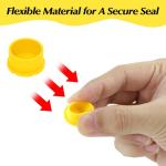 3ml Glass Vials with Colorful Leak-Proof Caps