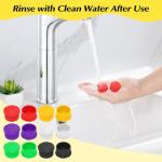 3ml Glass Vials with Colorful Leak-Proof Caps