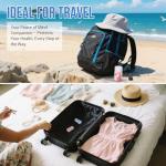 Small Clear Pill Bottles with Screw Caps - 8 Pcs