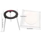 Bunsen Burner Tripod Stand with Removable Legs