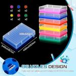 12 Pcs PCR Tube Rack for 0.2ml Micro-Tubes