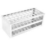 Stainless Steel Test Tube Holder Rack, 3-Layer 40 Holes