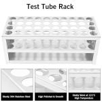 Stainless Steel Test Tube Holder Rack, 3-Layer 40 Holes