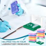 12 Pcs PCR Tube Rack for 0.2ml Micro-Tubes