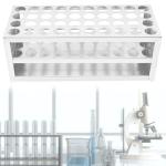 Stainless Steel Test Tube Holder Rack, 3-Layer 40 Holes