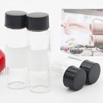 Clear Glass Sampling Bottles with Screw Caps - 15ml