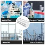 Stainless Steel Test Tube Holder Rack, 3-Layer 40 Holes