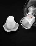 QWORK 500ml Separating Funnel with PTFE Plug