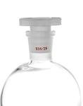 QWORK 500ml Separating Funnel with PTFE Plug