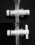 QWORK 500ml Separating Funnel with PTFE Plug