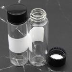 Clear Glass Sampling Bottles with Screw Caps - 15ml