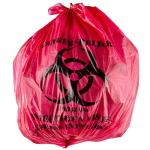 High-Density 7-Gallon Biohazard Waste Bags - 100 Count