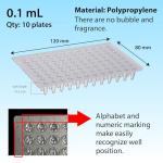 Watson Bio Lab 0.1 mL 96 Well PCR Plates