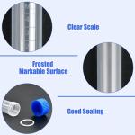 200PCS 5ml Plastic Sample Vials with Screw Caps