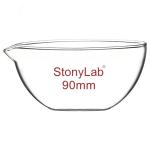 Stonylab Borosilicate Glass Evaporating Dish, 90 mm