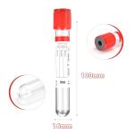 BeHerk 10ml Blood Collection Tubes - 100 Pcs