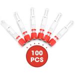 BeHerk 10ml Blood Collection Tubes - 100 Pcs
