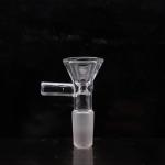 12 Clear Glass Funnels with Handles - 14mm