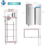 WESTLAKE 48" Stainless Steel Commercial Freezer