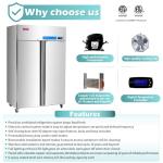 WESTLAKE 48" Stainless Steel Commercial Freezer