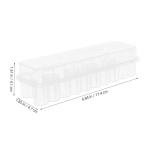Gatuida 24-Count Plastic Vial Storage Box