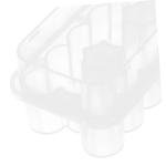 Gatuida 24-Count Plastic Vial Storage Box