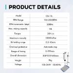 Electric Overhead Stirrer with Stainless Steel Stand