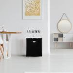 PRIMO PR117DV Mini Freezer - 33L Freestanding Black